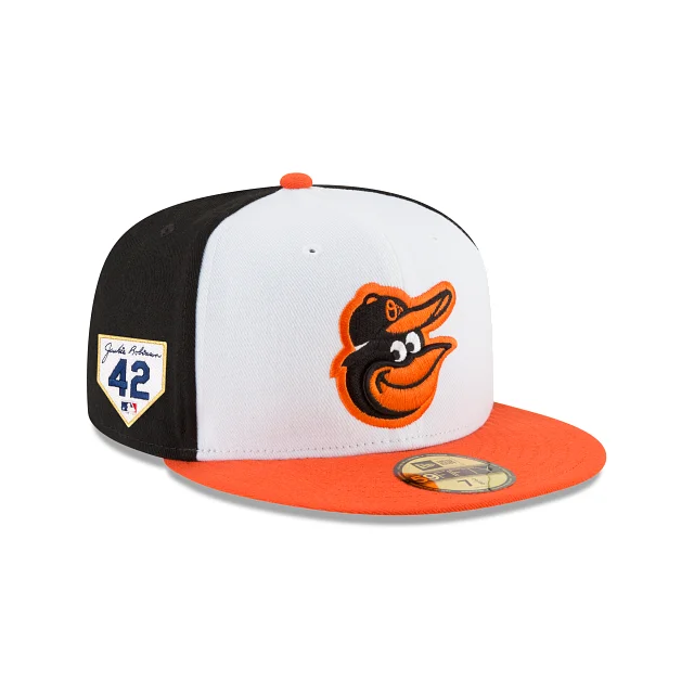 Men’s slim-fit mesh cap-Baltimore Orioles Jackie Robinson Day 2024 59FIFTY Fitted Hat