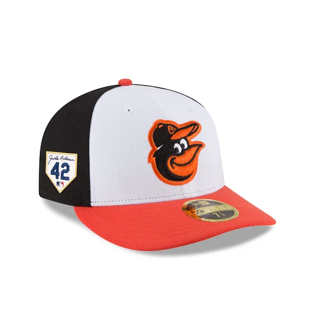 Men’s stylish pocket watch-Baltimore Orioles Jackie Robinson Day 2024 Low Profile 59FIFTY Fitted Hat