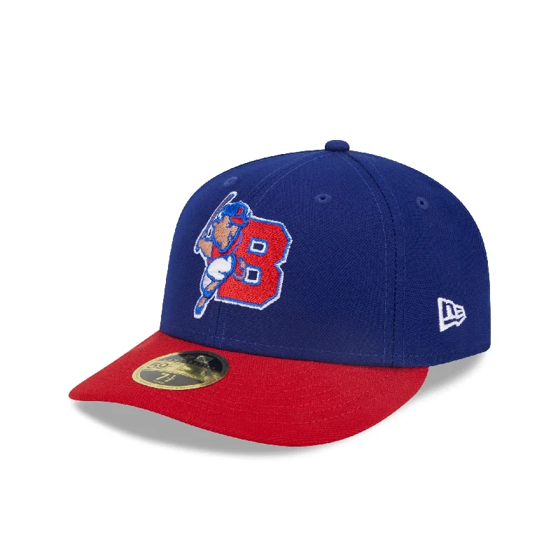 Men’s bold chain necklace-Buffalo Bisons Authentic Collection Low Profile 59FIFTY Fitted Hat