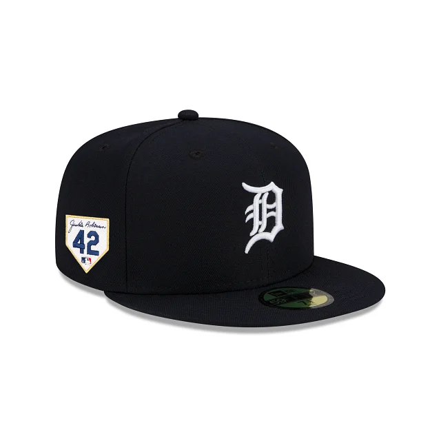 Men’s breathable leather cardholder-Detroit Tigers Jackie Robinson Day 2024 59FIFTY Fitted Hat