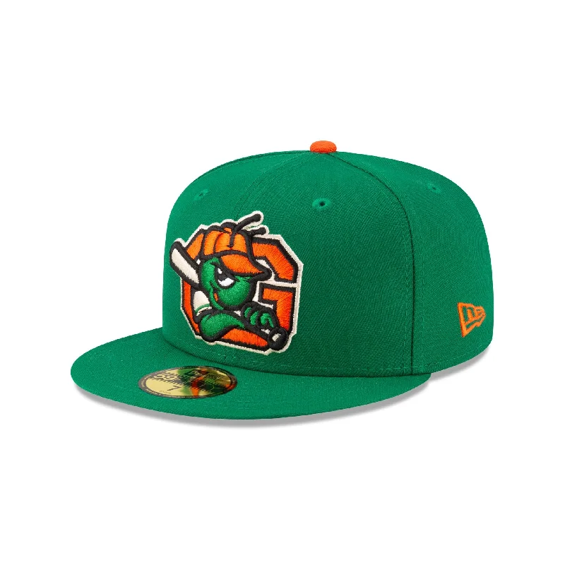 Men’s bright suspenders-Greensboro Grasshoppers Authentic Collection 59FIFTY Fitted Hat