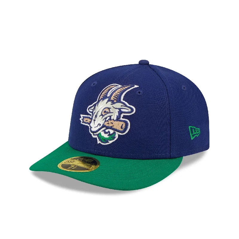 Men’s soft aviator shades-Hartford Yard Goats Authentic Collection Low Profile 59FIFTY Fitted Hat