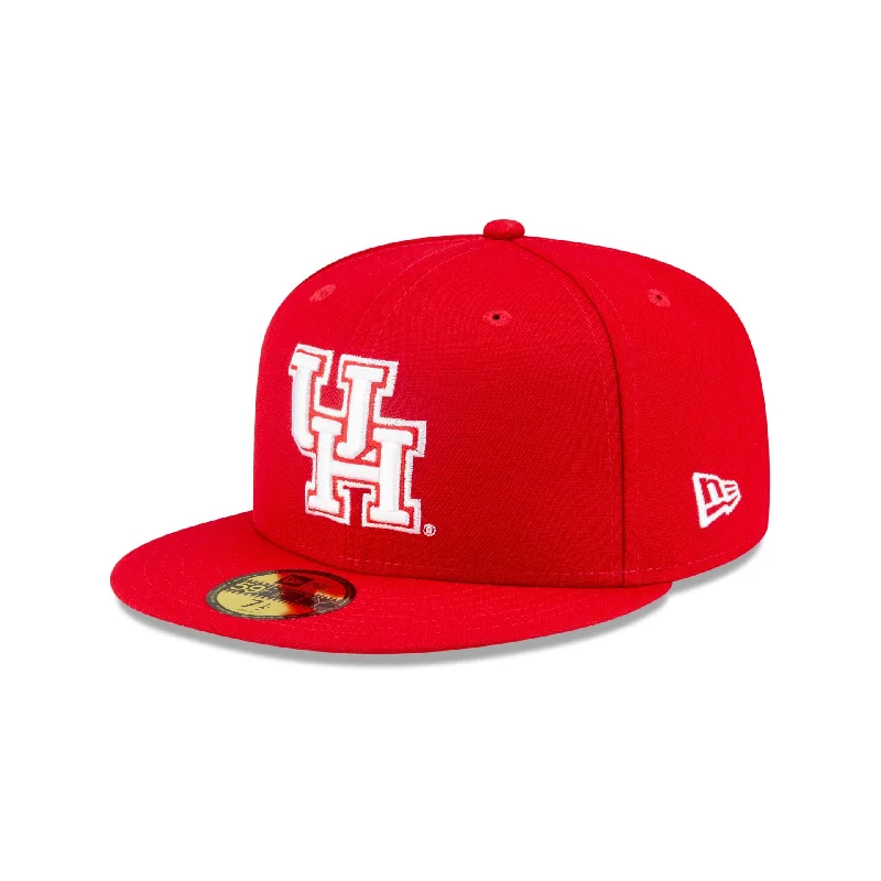 Men’s breathable minimalist ring-Houston Cougars 59FIFTY Fitted Hat