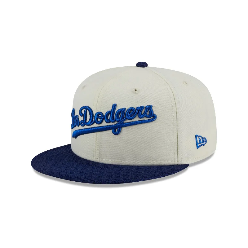 Men’s casual newsboy hat-Los Angeles Dodgers City Mesh 59FIFTY Fitted Hat