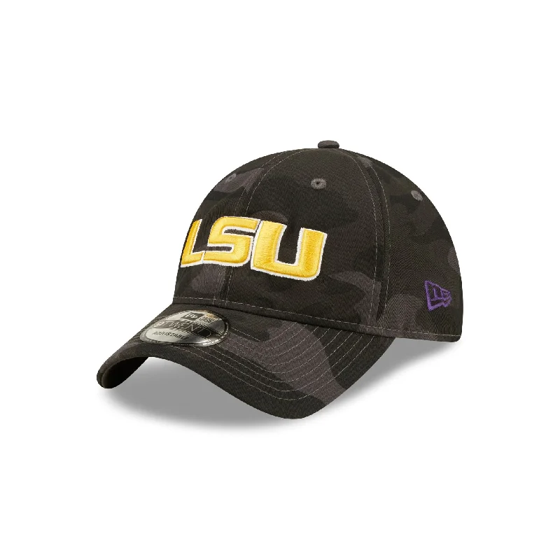 Men’s bright striped tie-LSU Tigers Camo 9TWENTY Adjustable Hat