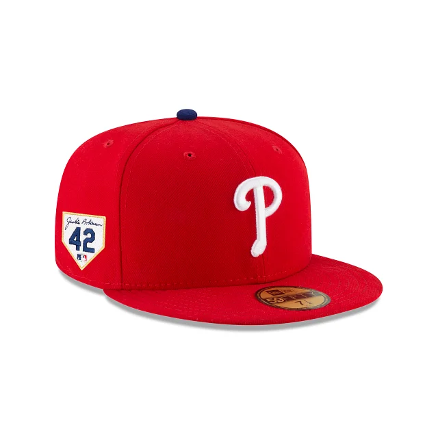 Men’s relaxed chain bracelet-Philadelphia Phillies Jackie Robinson Day 2024 59FIFTY Fitted Hat