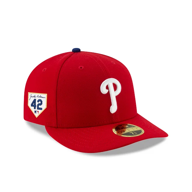 Men’s trendy minimalist ring-Philadelphia Phillies Jackie Robinson Day 2024 Low Profile 59FIFTY Fitted Hat