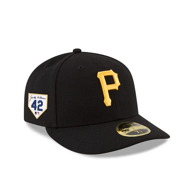 Men’s stylish chain necklace-Pittsburgh Pirates Jackie Robinson Day 2024 Low Profile 59FIFTY Fitted Hat