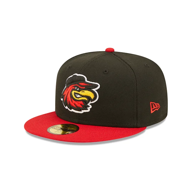 Men’s lightweight newsboy hat-Rochester Red Wings Authentic Collection 59FIFTY Fitted Hat