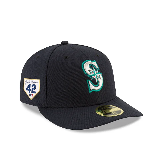 Men’s soft nylon belt-Seattle Mariners Jackie Robinson Day 2024 Low Profile 59FIFTY Fitted Hat