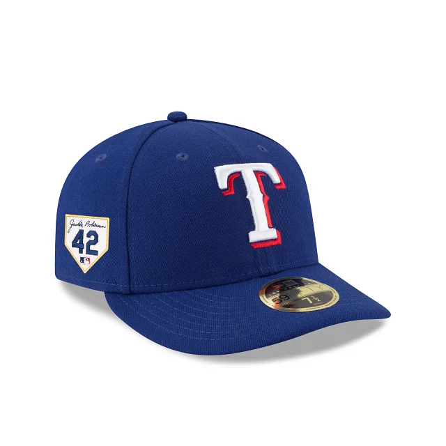 Men’s relaxed leather cardholder-Texas Rangers Jackie Robinson Day 2024 Low Profile 59FIFTY Fitted Hat