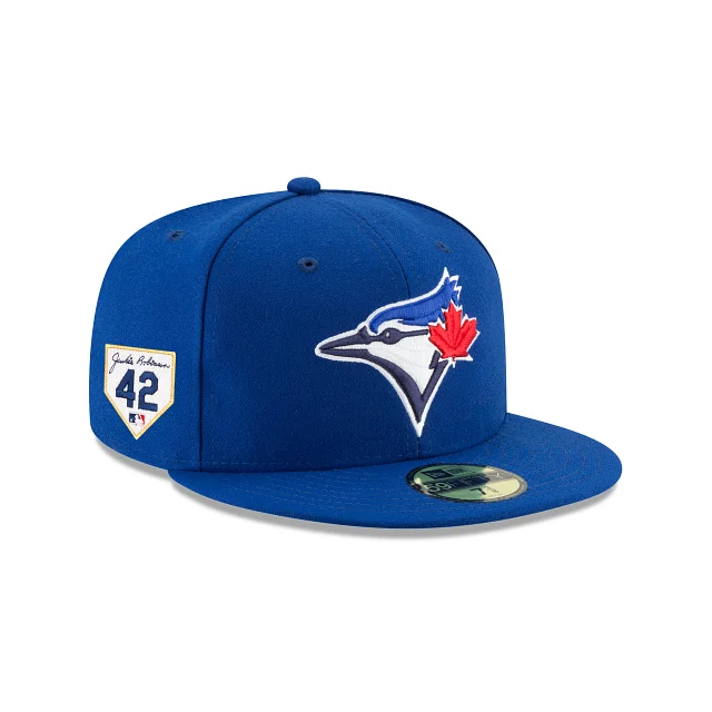 Men’s modern leather gloves-Toronto Blue Jays Jackie Robinson Day 2024 59FIFTY Fitted Hat