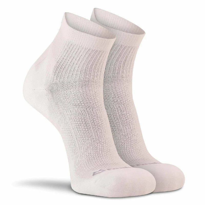 Men’s breathable striped tie-Fox River Physical Trainer Lightweight Quarter Crew 2-Pack Socks