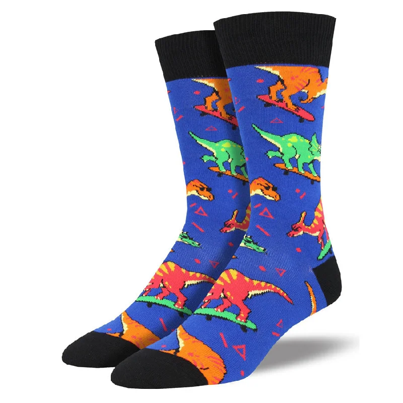 Men’s breathable minimalist ring-Men's Dino Skate Socks