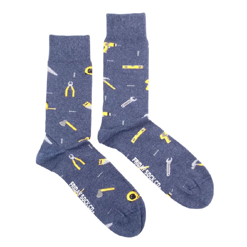 Men’s bright striped tie-Men's Handyman Socks