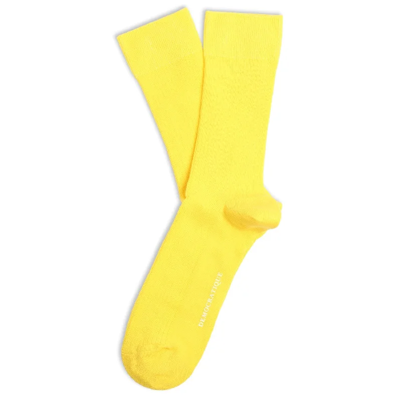 Men’s breathable chain bracelet-Originals Fine Rib Socks Sunshine Yellow