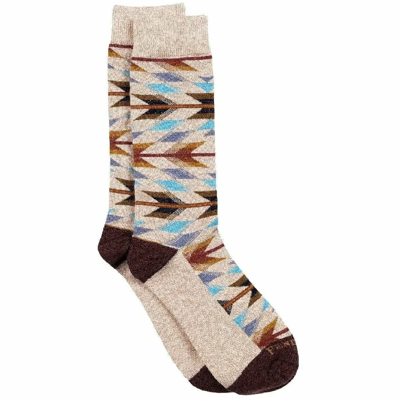 Men’s trendy bifold wallet-Pendleton Prairie Ranch Crew Socks