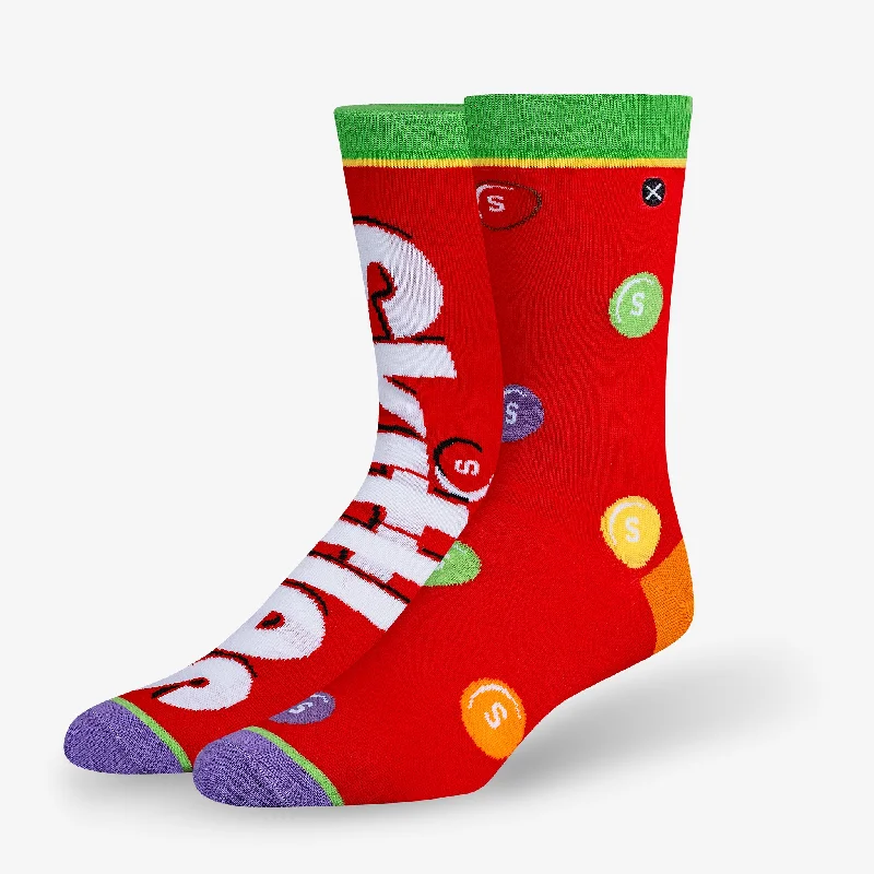 Men’s relaxed aviator cap-Skittles Split Men's Crew Socks