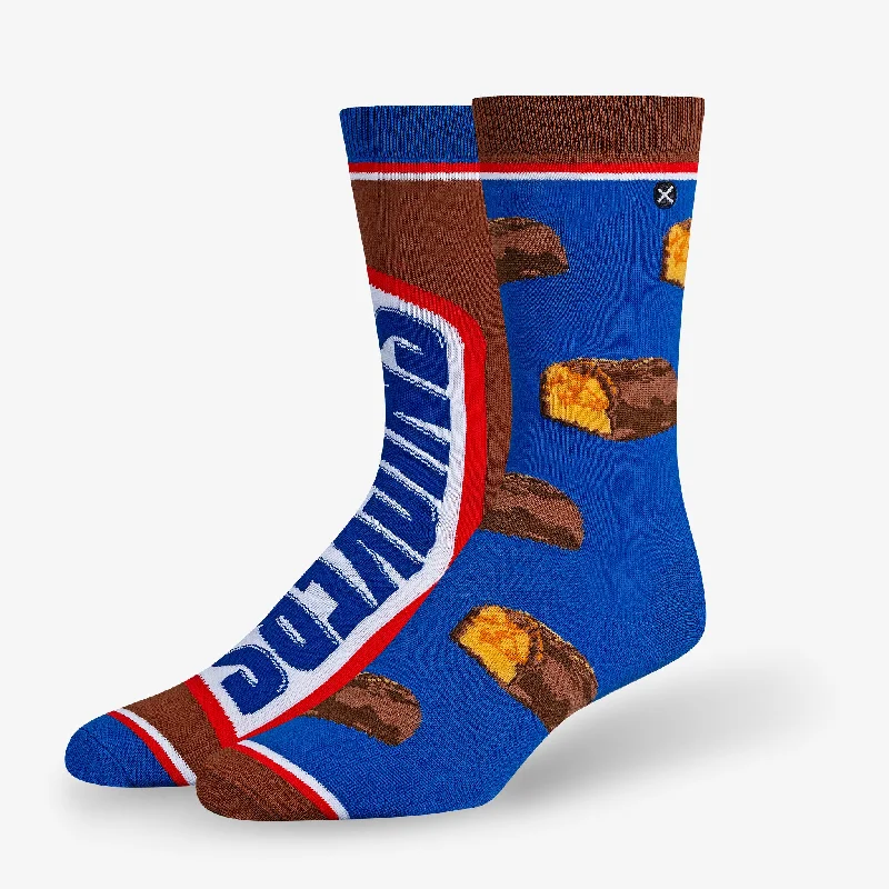 Men’s soft knit scarf-Snickers Split Men's Crew Socks