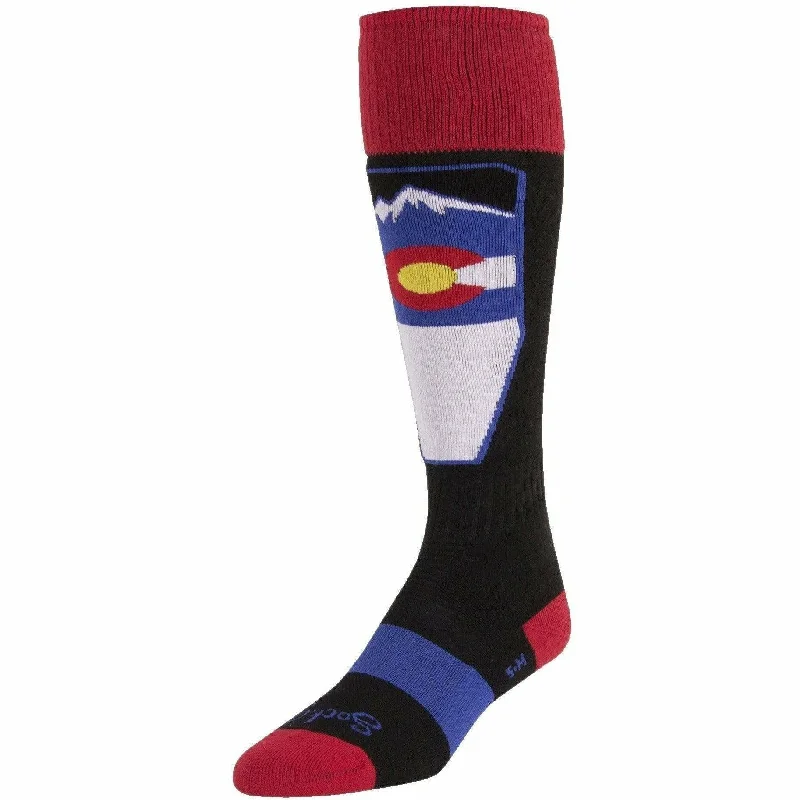 Men’s relaxed mesh socks-SockGuy Rocky MTN-Tech OTC Socks