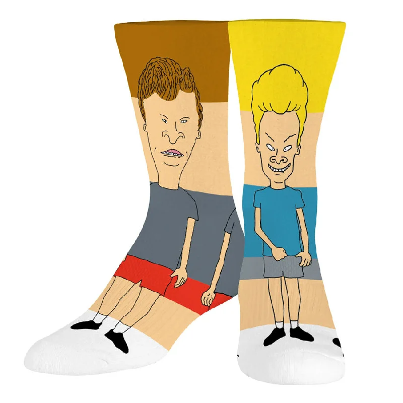 Men’s trendy bifold wallet-Unisex Beavis and Butt-Head Socks