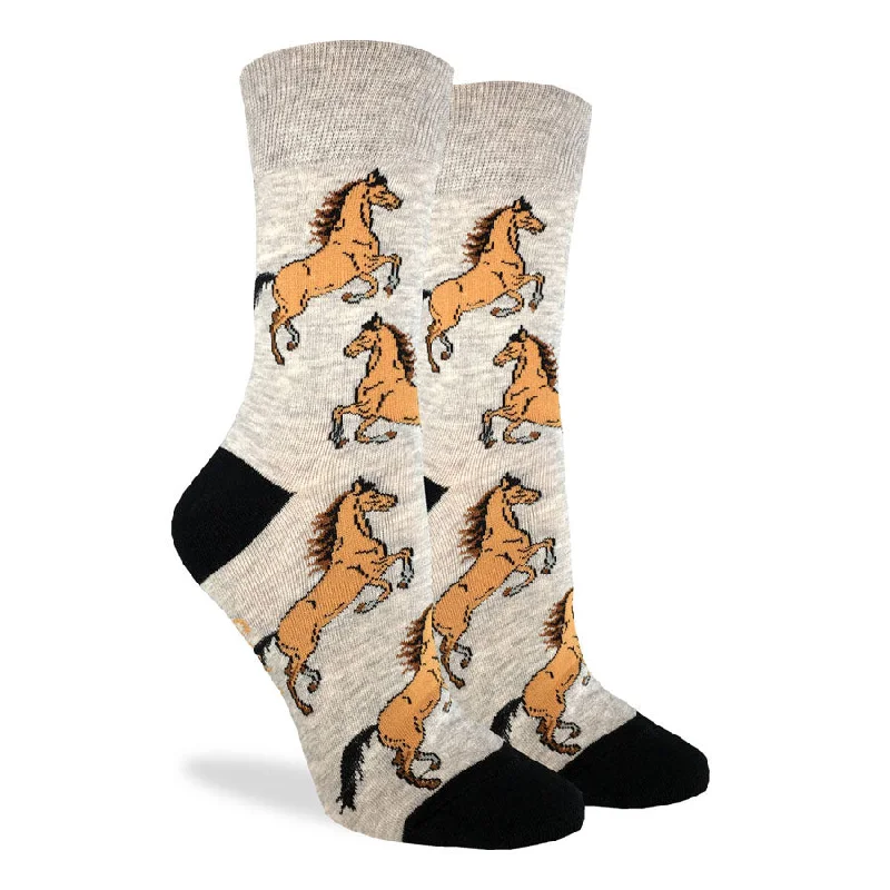 Men’s lightweight knit tie-Unisex Horses Socks