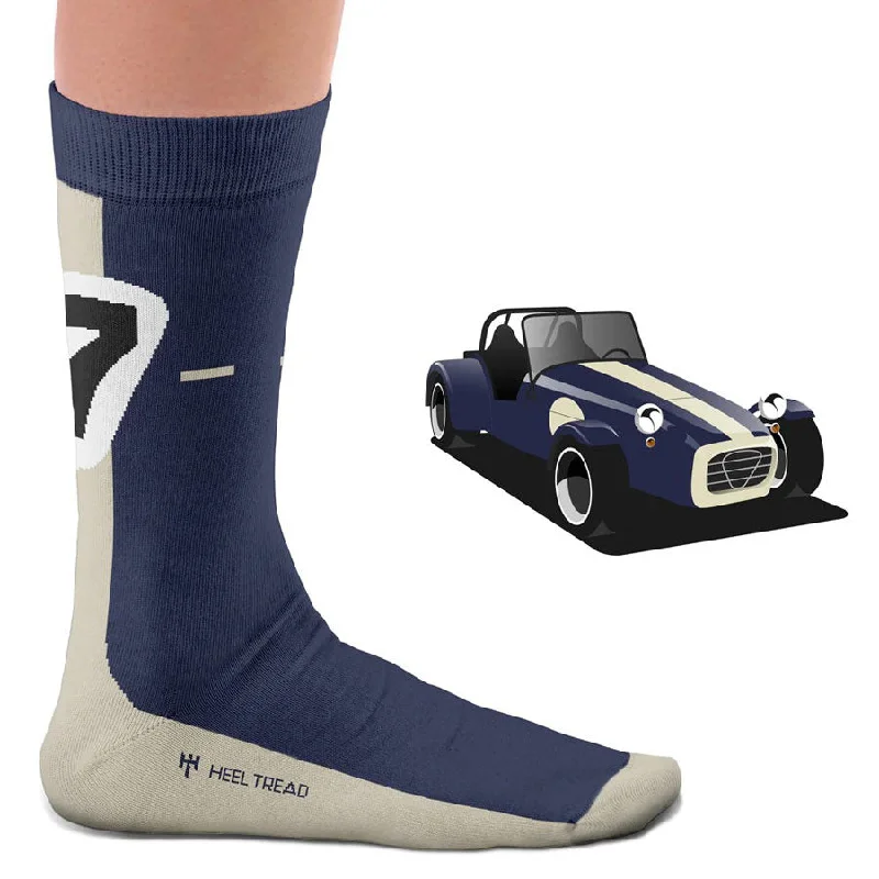 Men’s bright knit tie-Unisex Lotus 7 Caterham Socks