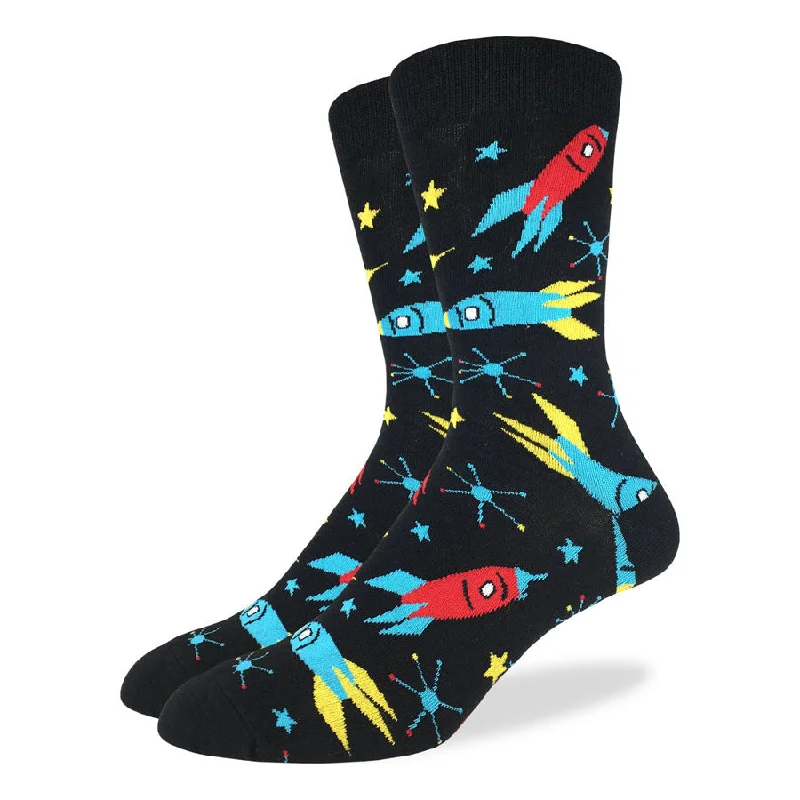 Men’s bright minimalist ring-Unisex Rocket Socks