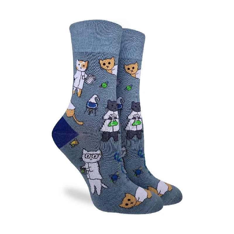 Men’s modern wool beanie-Unisex Science Cats Socks