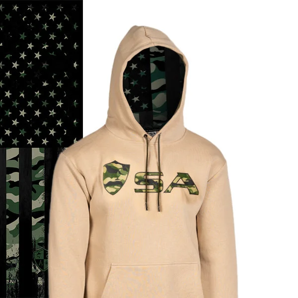 Men’s comfy tie-dye sweatshirt-Classic Lined Hoodie | Patriot Military Camo