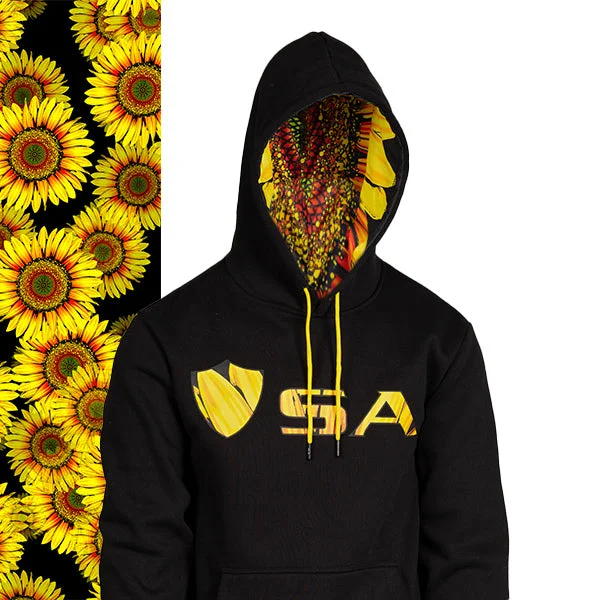 Men’s soft velour hoodie-Classic Lined Hoodie | Sunflower