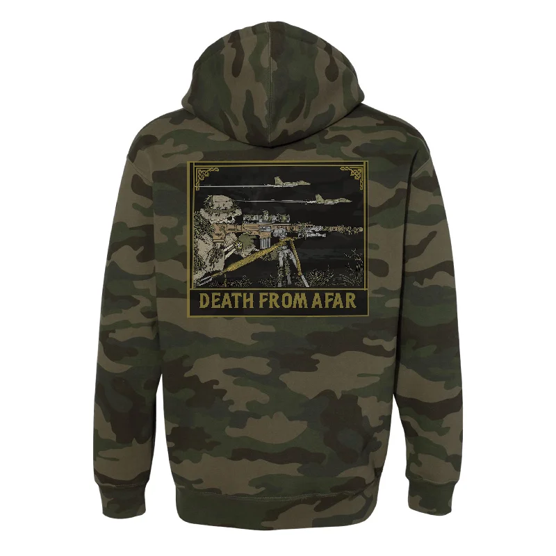 Men’s relaxed logo hoodie-Death From Afar Hoodie