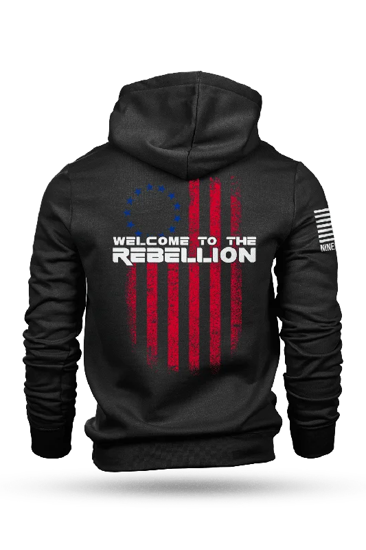 Men’s relaxed kangaroo hoodie-Rebellion RWB - Hoodie