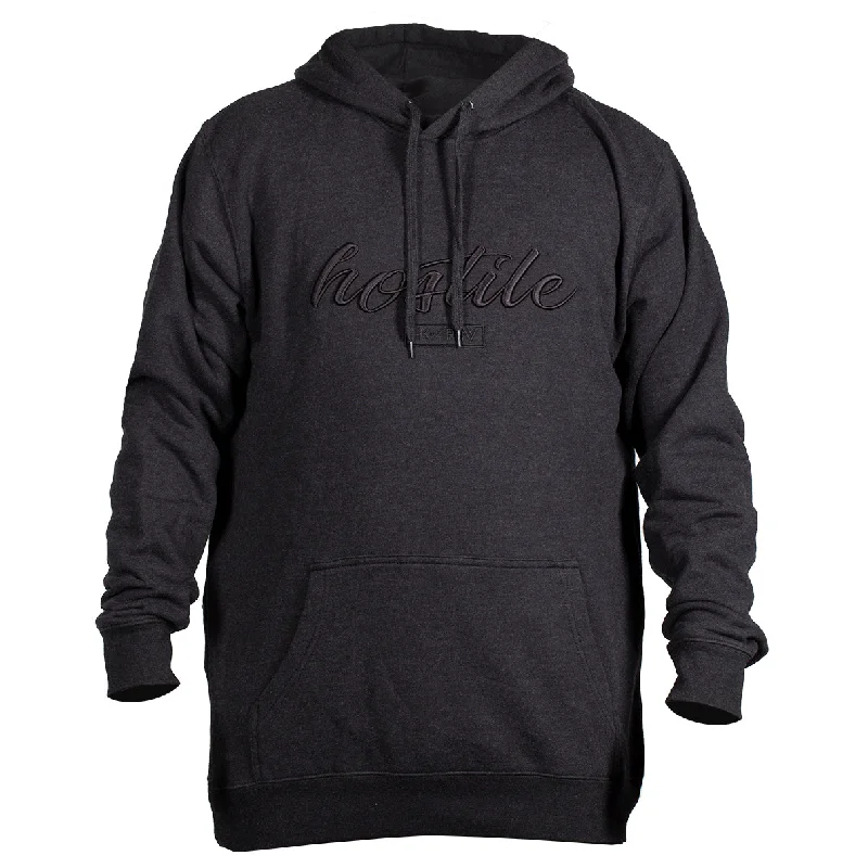 Men’s soft camo sweatshirt-Gild - Black Heather - Pullover Hoodie