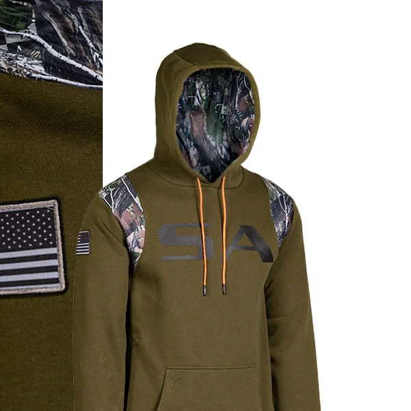 Men’s durable sherpa hoodie-Honor Lined Hoodie | SA Forest Dregs | SA