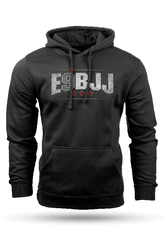 Men’s durable logo hoodie-Enlisted 9 - Brazilian Jiu-Jitsu - Hoodie