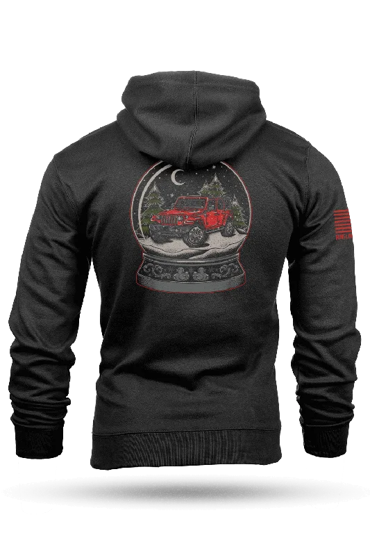 Men’s relaxed contrast hoodie-Globe Off Road - Hoodie