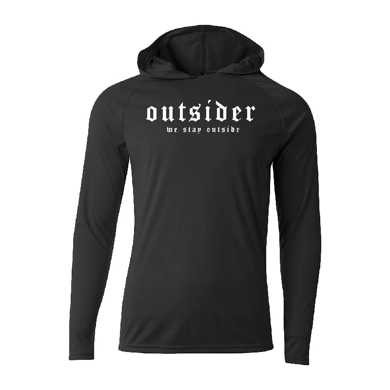 Men’s bright mesh sweatshirt-#OUTSIDER OG Performance Long Sleeve Hoodie