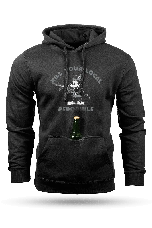 Men’s modern terry sweatshirt-Steamboat Willie - Tailgater Hoodie