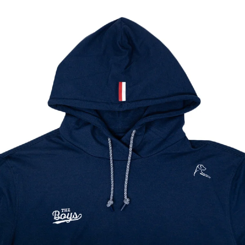 Men’s breathable contrast hoodie-Rhoback x Bussin with the Boys "The Sweeper" Hoodie