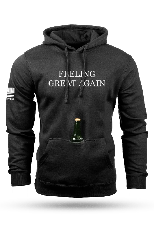 Men’s lightweight thermal hoodie-Feeling Great Again - Tailgater Hoodie