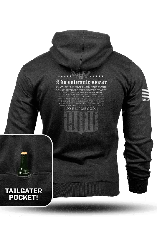 Men’s breathable contrast hoodie-Oath - Tailgater Hoodie