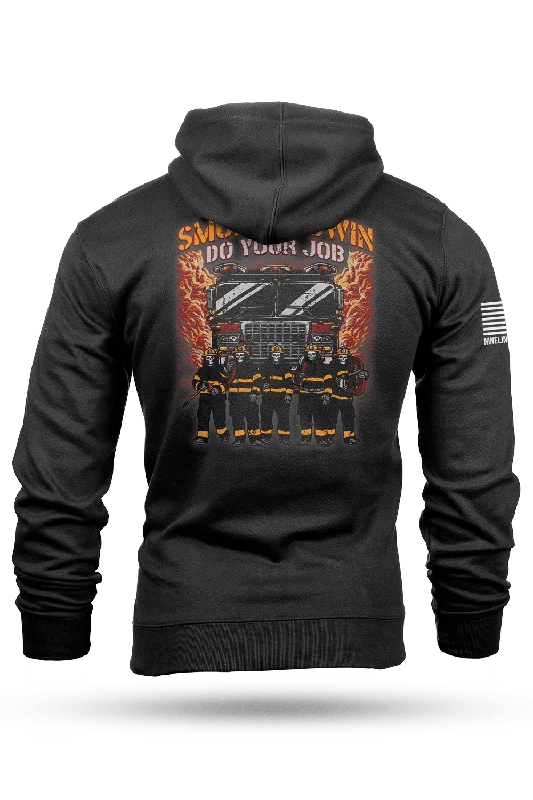 Men’s comfy logo hoodie-Smoke Showin Apparel - Tailgater Hoodie