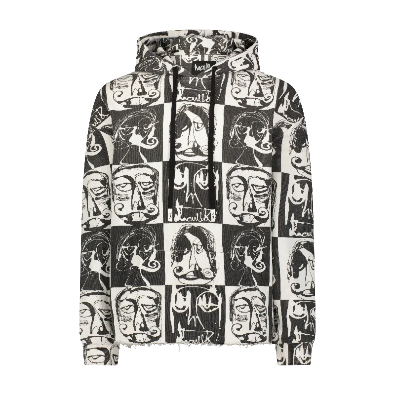 Men’s stylish kangaroo sweatshirt-THIS IS CHESS HOODIE