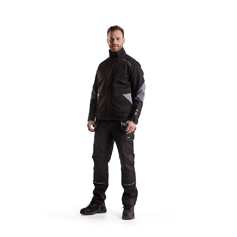 Men’s casual peacoat jacket-Blaklader 4061 Anti-Flame Water Repellent ARC protection Jacket