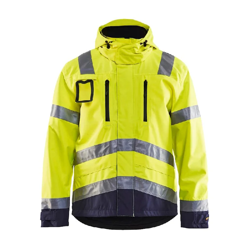 Men’s casual chore coat-Blaklader 4837 Hi-Vis Lightweight Waterproof Jacket