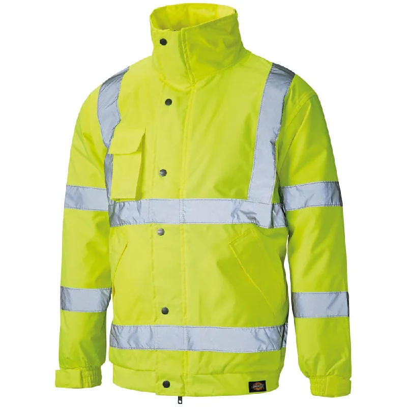 Men’s lightweight sherpa coat-Dickies High Visibility Bomber Jacket Coat SA22050 Various Colours