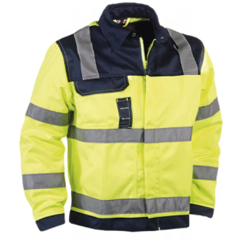 Men’s soft down jacket-Herock Hydros Hi-Vis Work Jacket Various Colours