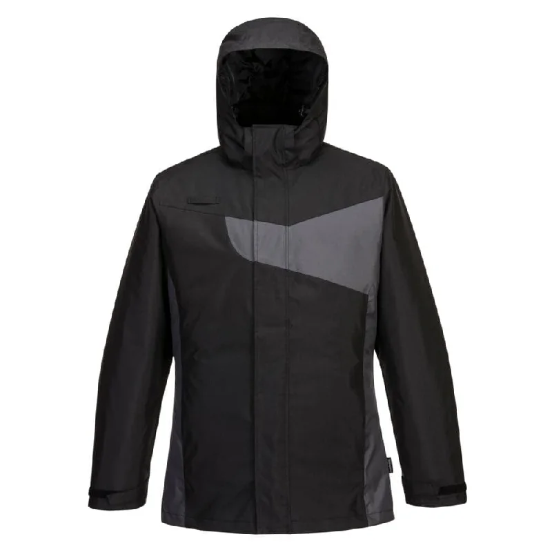 Men’s stylish waxed jacket-PORTWEST PW260 PW2 WINTER JACKET