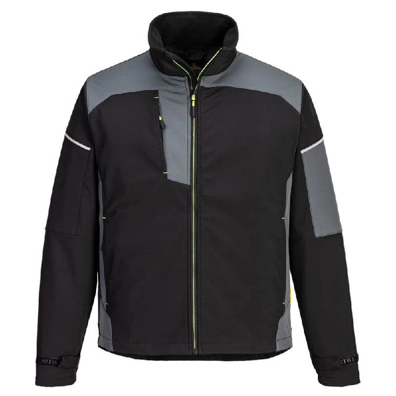 Men’s breathable trucker jacket-PORTWEST PW378 PW3 SOFTSHELL JACKET (3L)